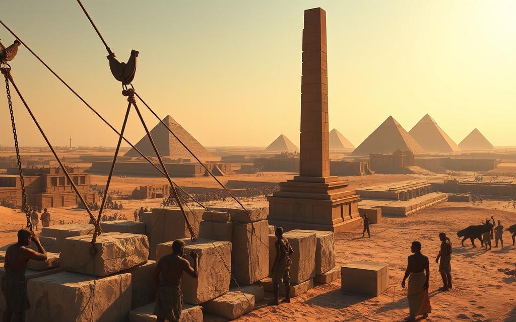 ancient Egyptian stone transportation methods