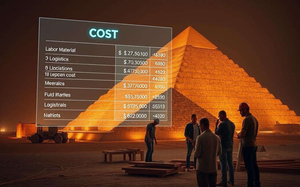 pyramid construction costs analysis